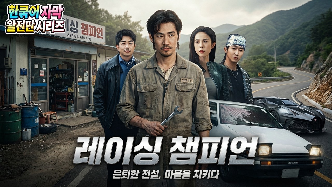【한국어 자막】은퇴한 챔피언이 5년 만에 핸들을 잡은 이유 🚗💨 심씨 마을 산길 드리프트 참교육!
