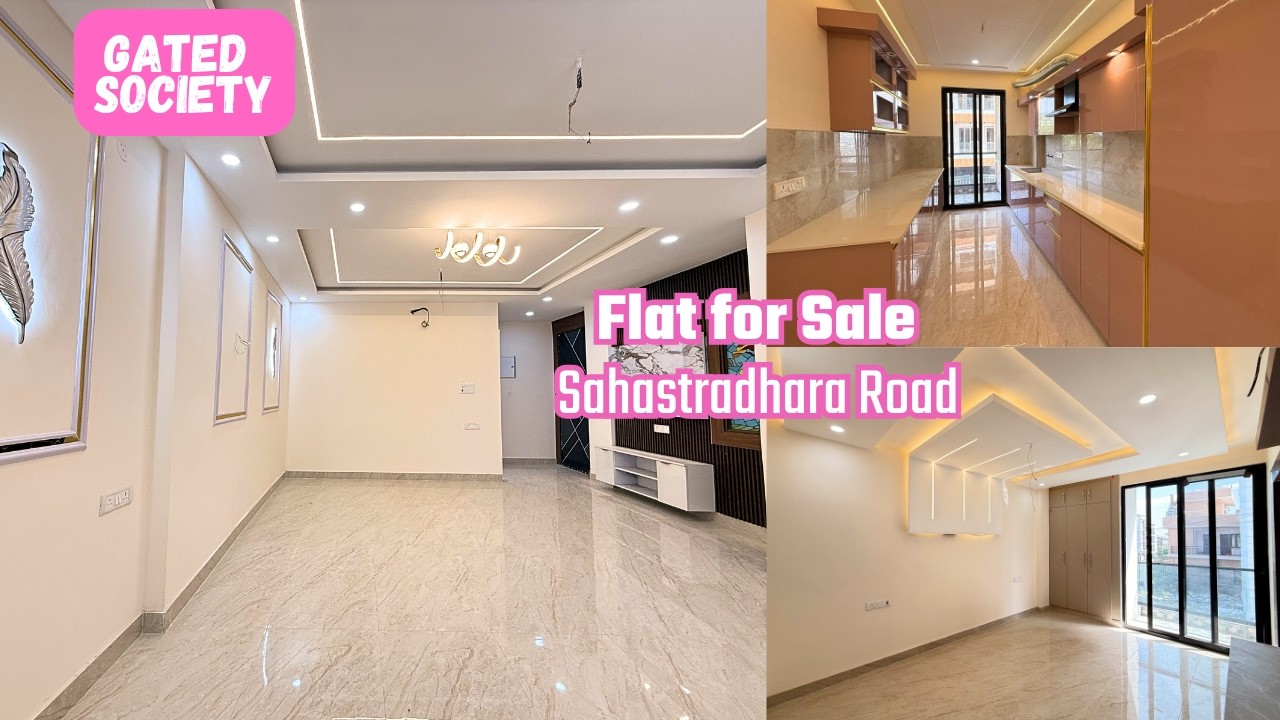 2 BHK Flat for Sale in Dehradun l Sahastradhara Road l Gated Society