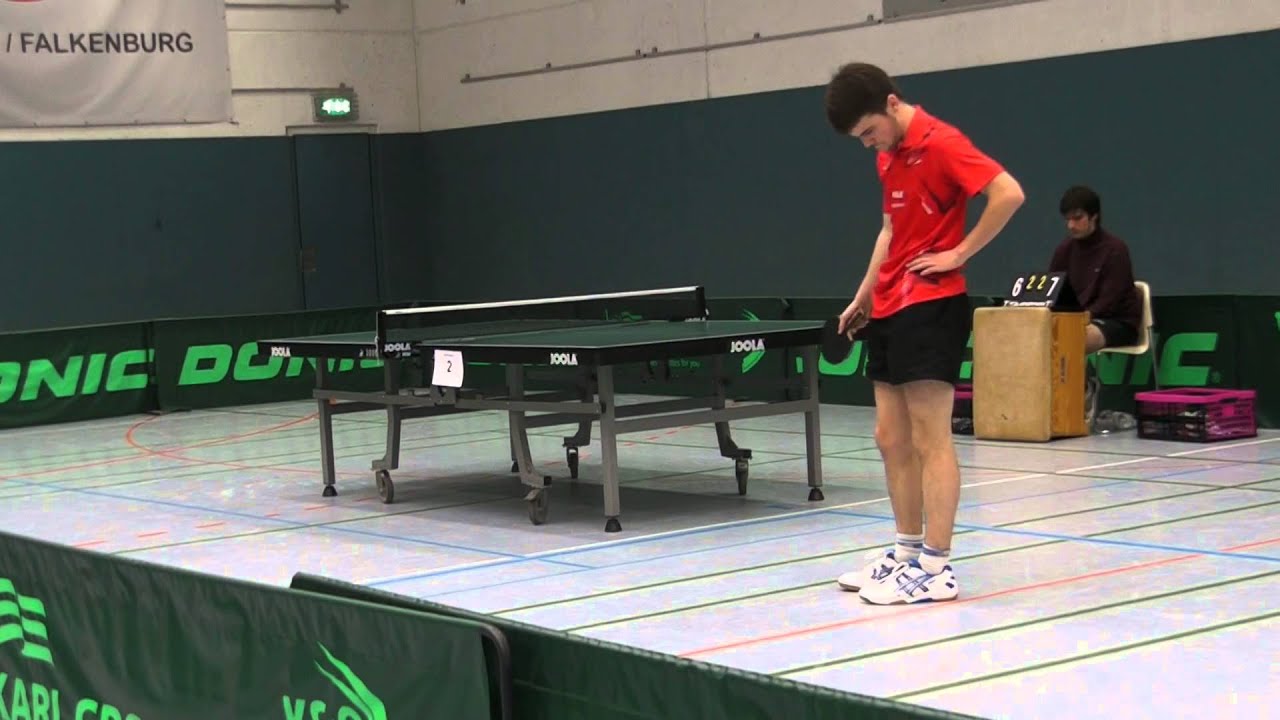 Oberliga Nord-West 2015: TV Hude - Torpedo Göttingen (Alex Hilfer - Henrik Wiechers)