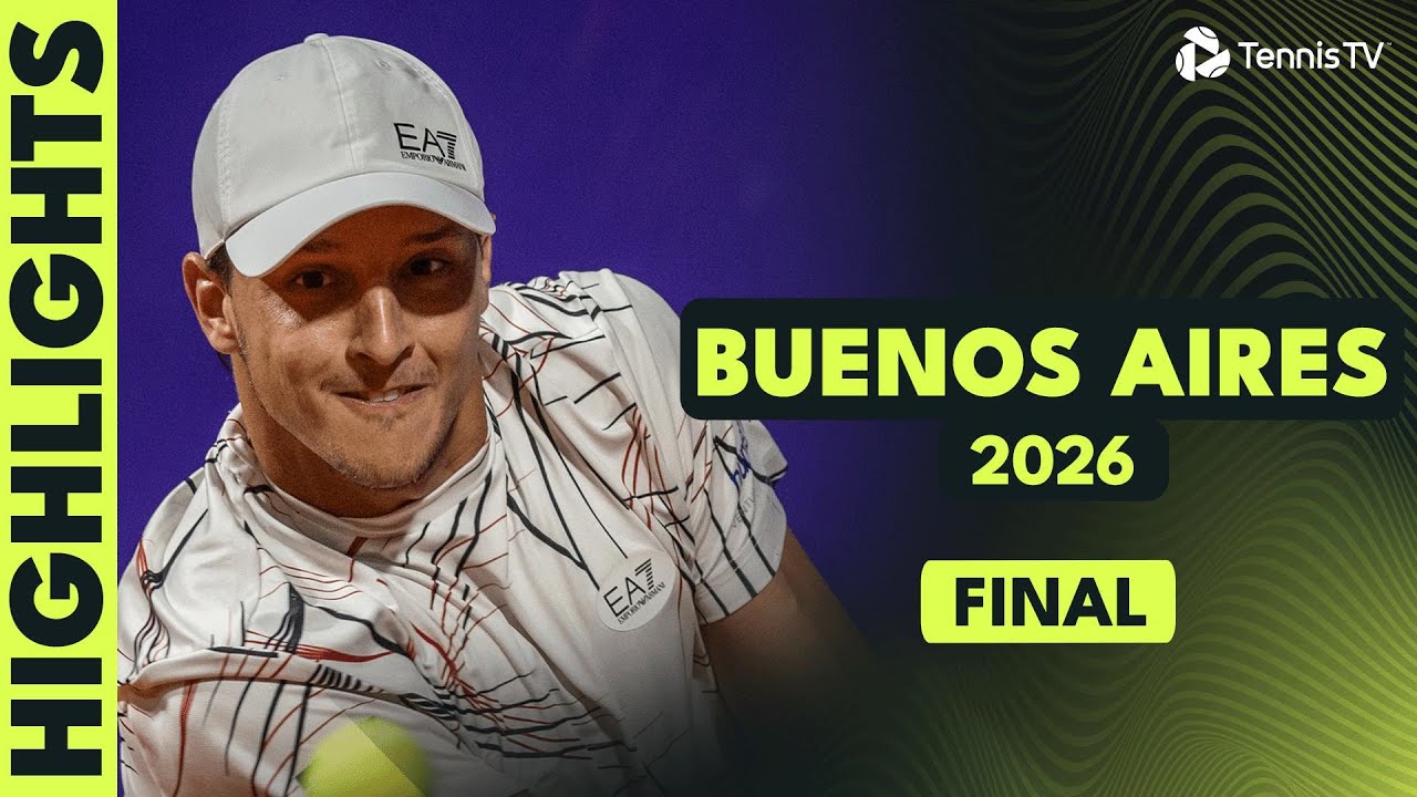 Francisco Cerundolo vs Luciano Darderi in the Championship 🏆 | Buenos Aires 2026 Final Highlights