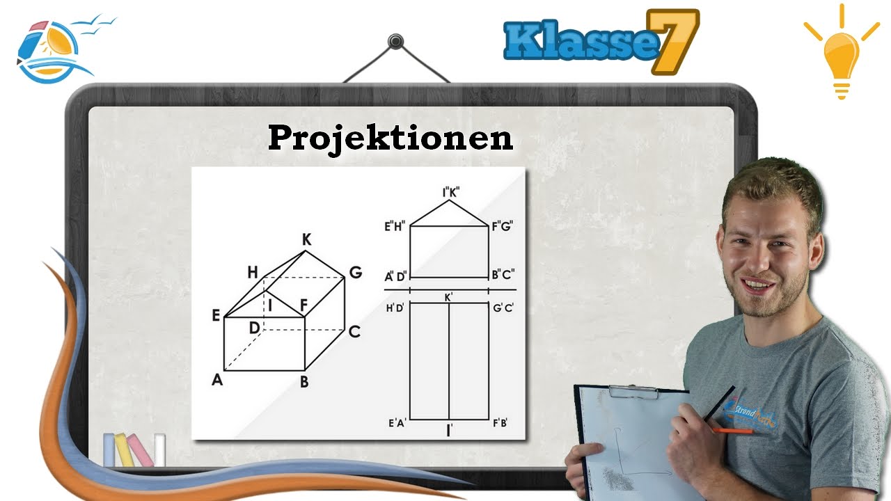 Projektionen || Geometrie - Klasse 7 ★ Wissen