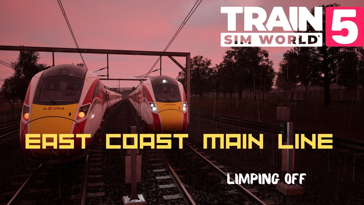 Train sim world 5. East Coast Main Line. Limping Off.  BR Class 801AT300/Azuma