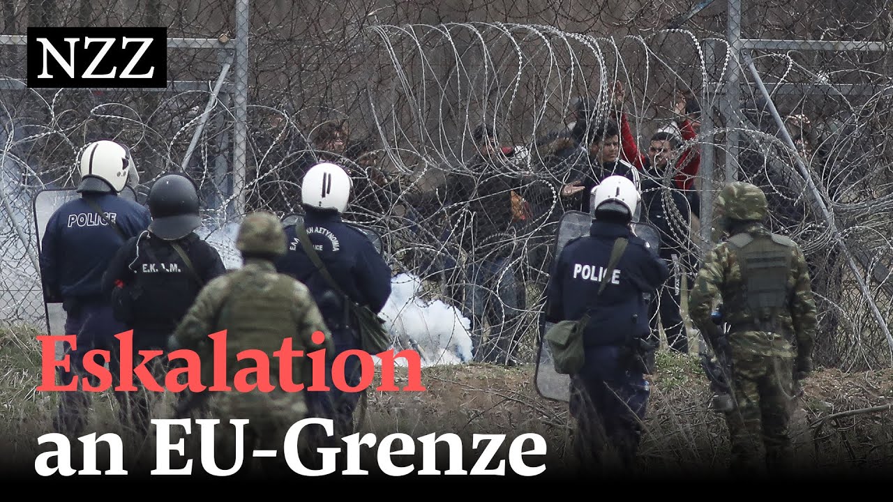 Gewalt gegen Flüchtlinge, Polizei und Helfer in Griechenland  | NZZ
