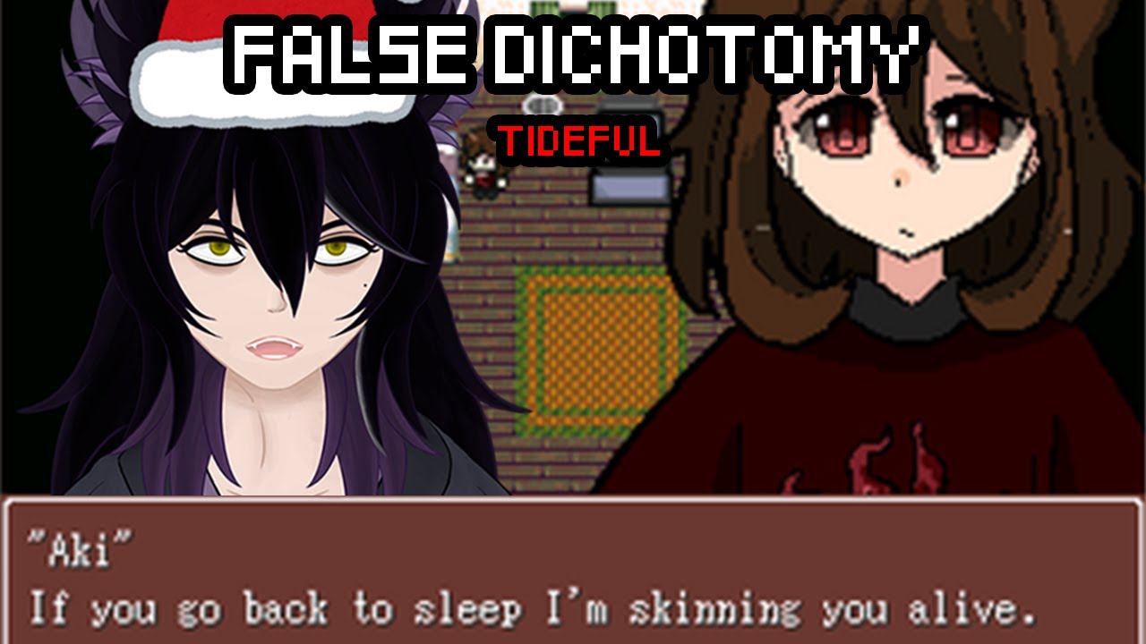Vtuber plays Indie Game False Dichotomy by Tideful