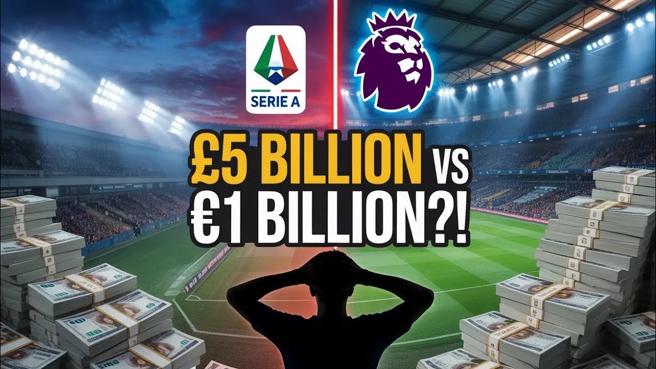 Why Serie A Is Losing the Money Game to the Premier League 💰⚽ | The TV Revenue Crisis Explained