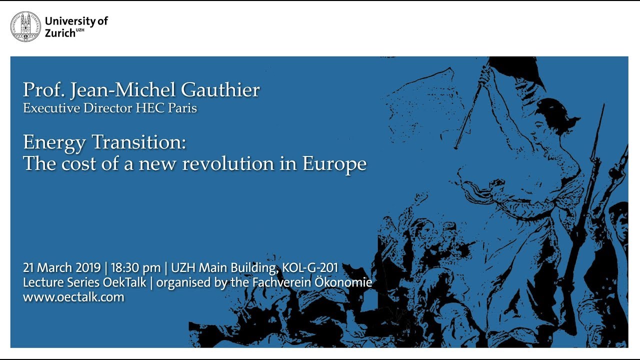 OecTalk 2019 - Energy Transition: The cost of a new revolution in Europe