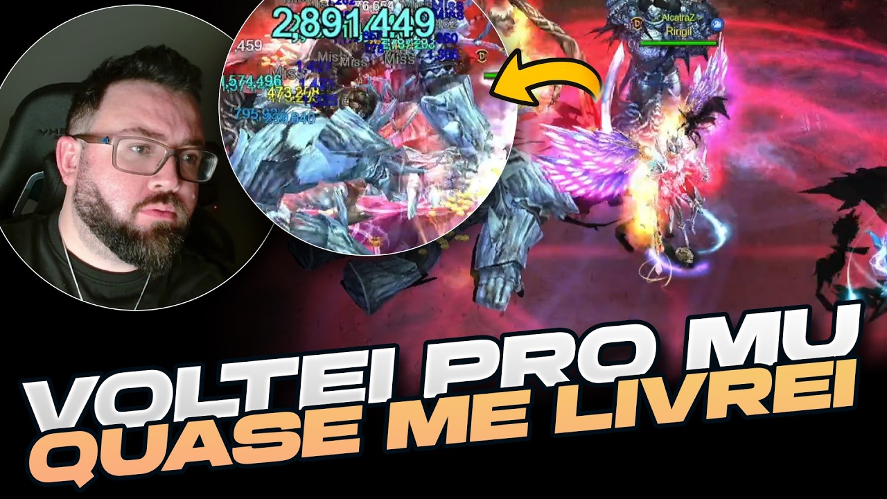 I tried to quit Mu Online and couldn't... lol
