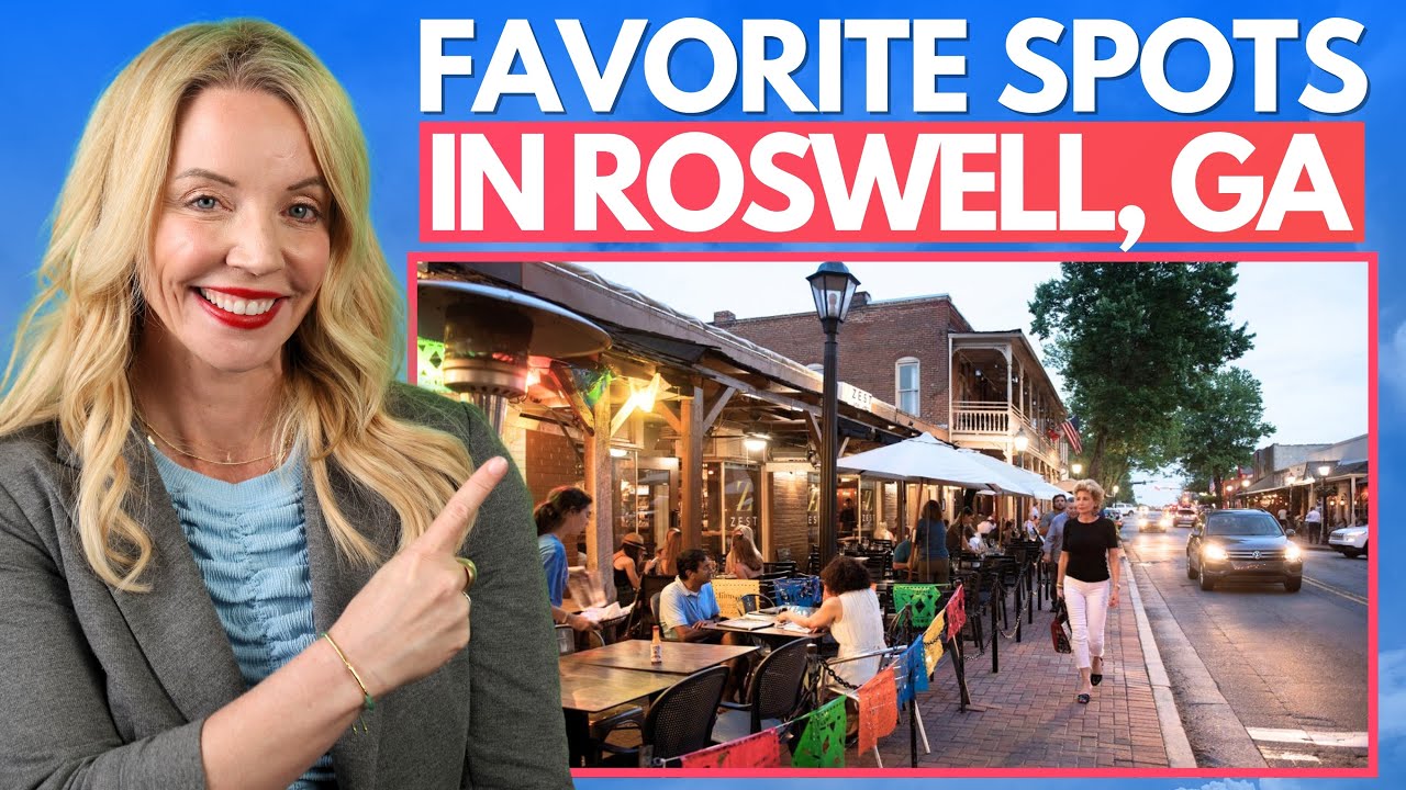 Favorite Spot in Roswell, GA - Walking Tour Canton Street