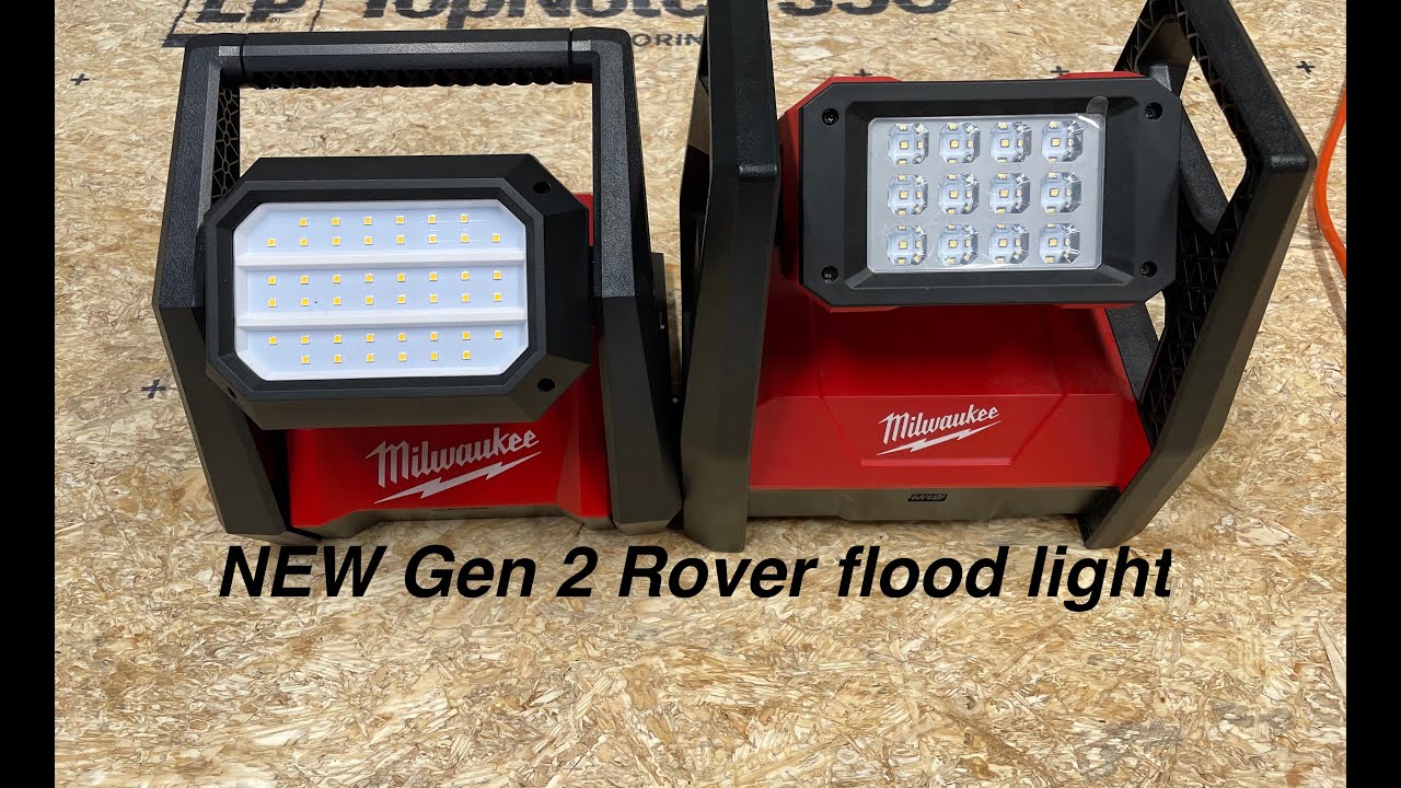 Milwaukee M18 Rover 2366-20 Dual power flood light Gen 2