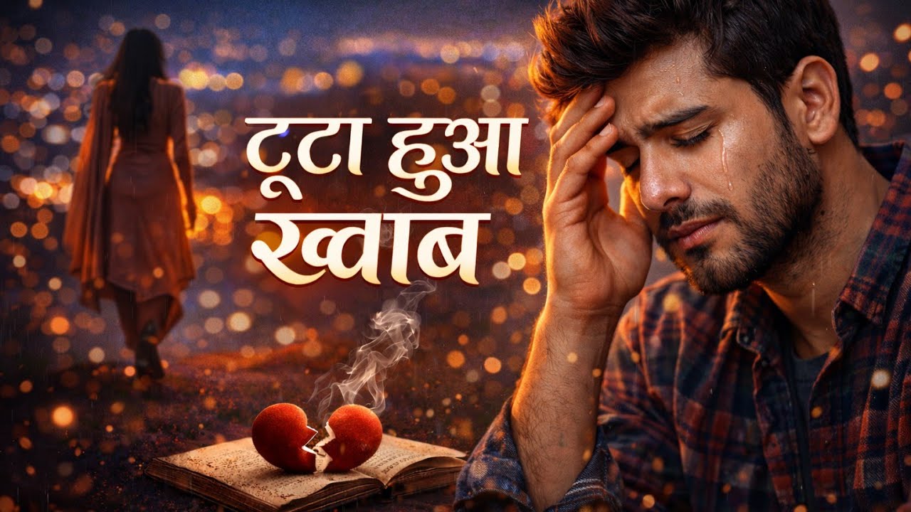 टूटा हुआ ख्वाब 💔 | Heart Touching Sad Song | Emotional Hindi Shayari Song 2026#viral 