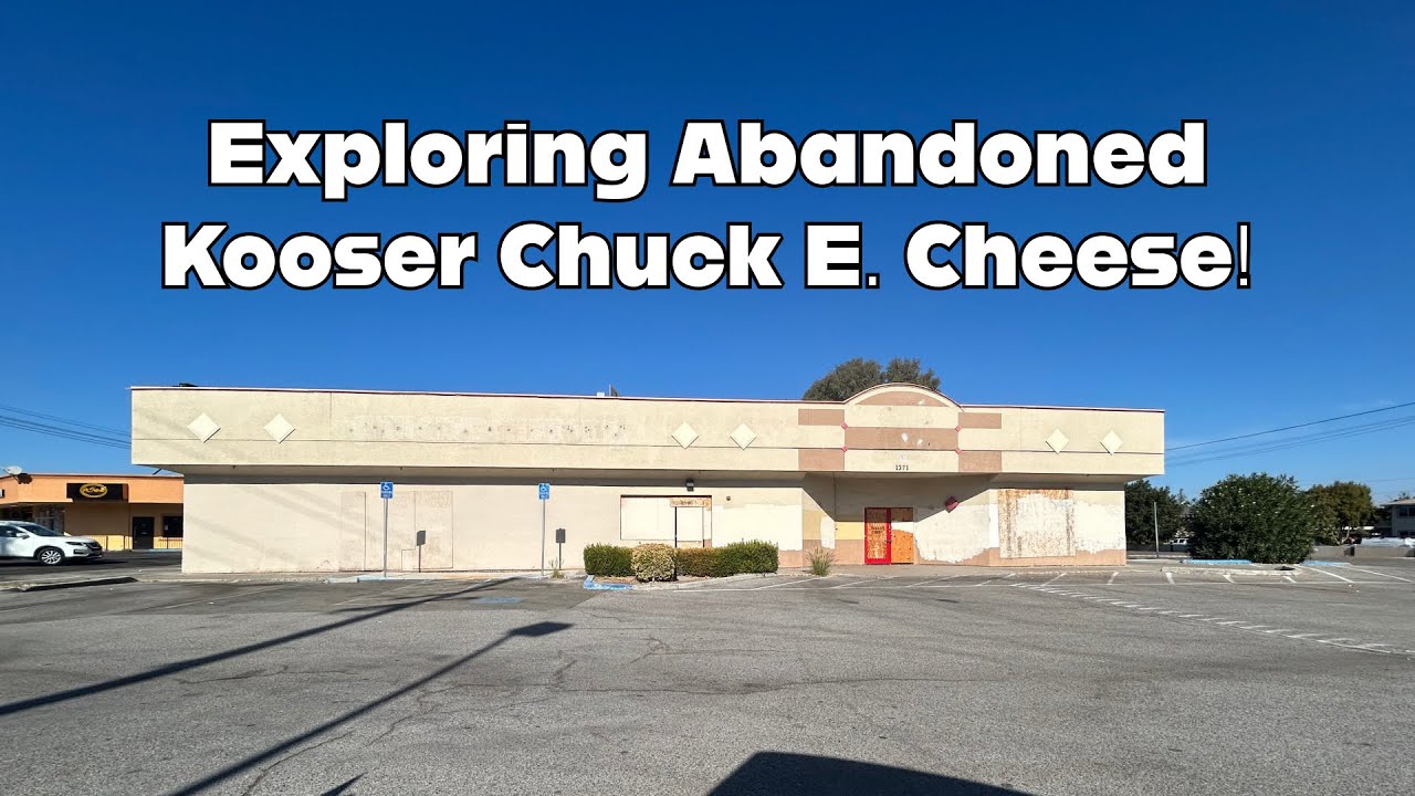 Exploring Abandoned Chuck E. Cheese in San Jose (November 2024)