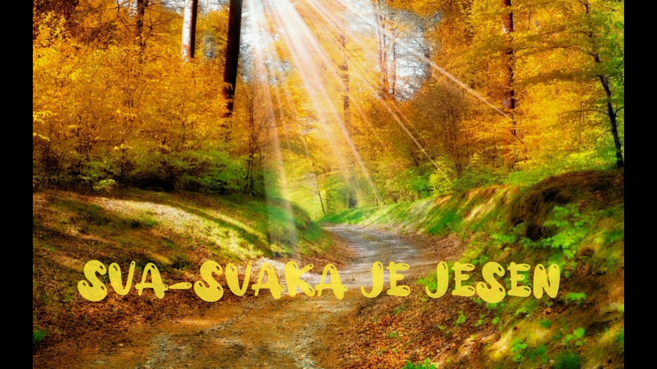 Pjesmica JESEN, 1.razred, predmet 