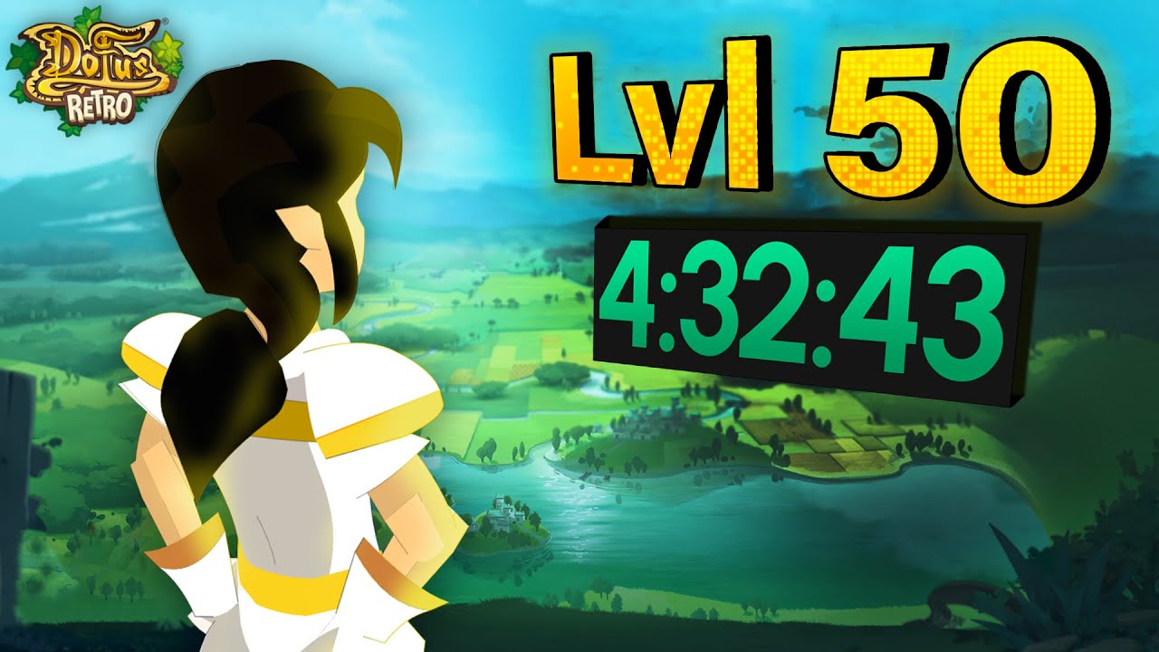 LVL 1 à 50 Dofus Retro Solo (speedrun any%)