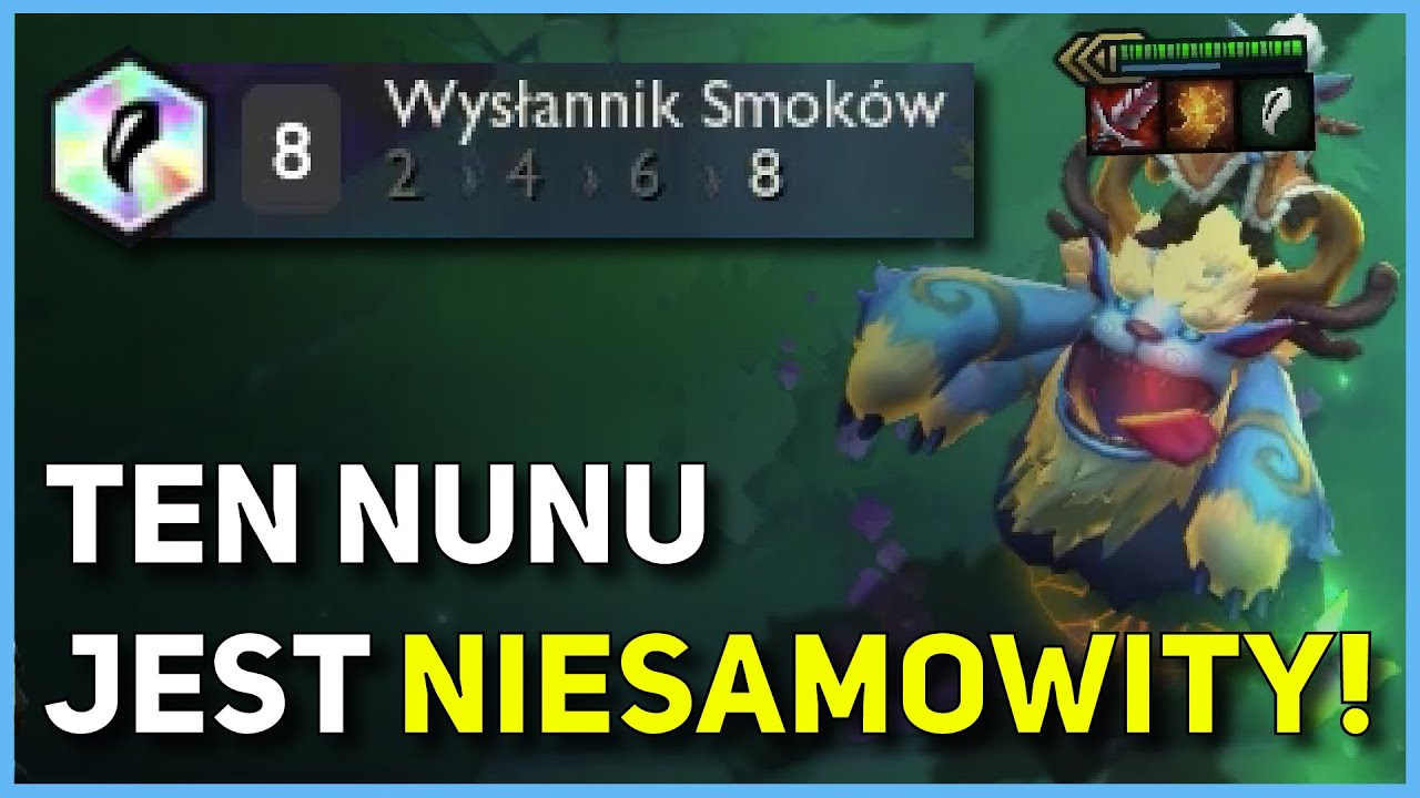 8 DRAGONMANCER NUNU DZIAŁA! 🔥 | Teamfight Tactics Set 7.5