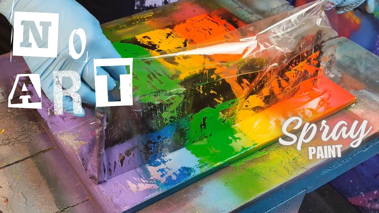 Easy Abstract Painting Demo / Moderne Malerei / Abstrakte Kunst by No Art