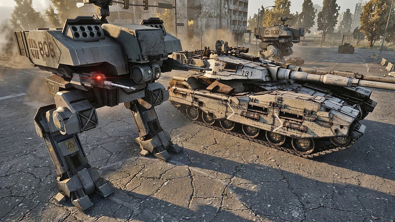 GIANT MECHS & MAMMOTH TANKS BEST Mod for Terminator Dark Fate Defiance
