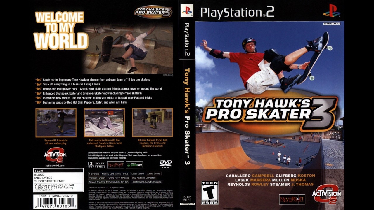 TENTANDO JOGAR Tony Hawk's Pro Skater 3 de PS2 em 2026