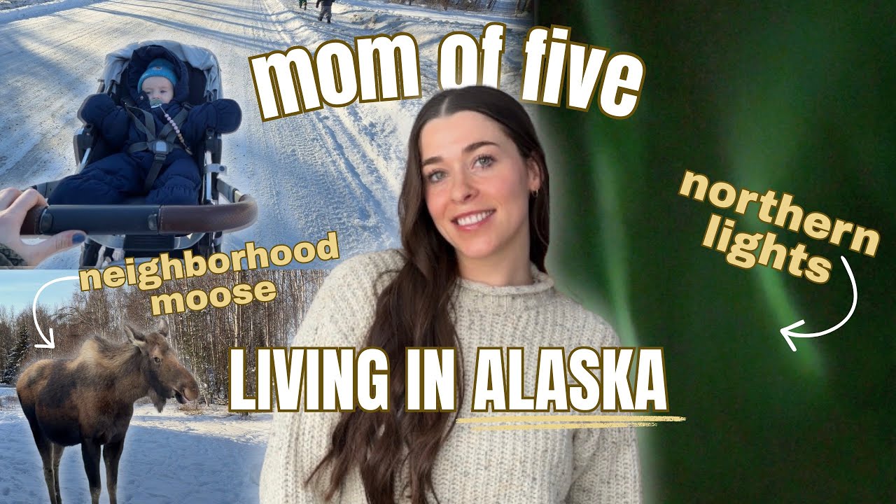 My Week As A Mom Of 5 Living In Alaska  | Northern Lights, Thrifting & Getting in Shape