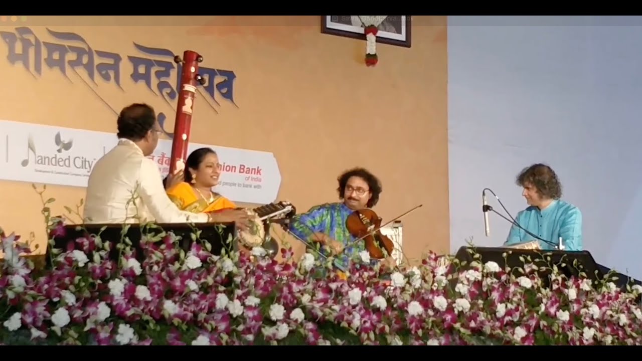 Sawai Gandharv Bhimsen Mahotsav I Indradeep Ghosh, Nirmala Rajsekhar, Ramdas Palsule, Muruga Boopthi