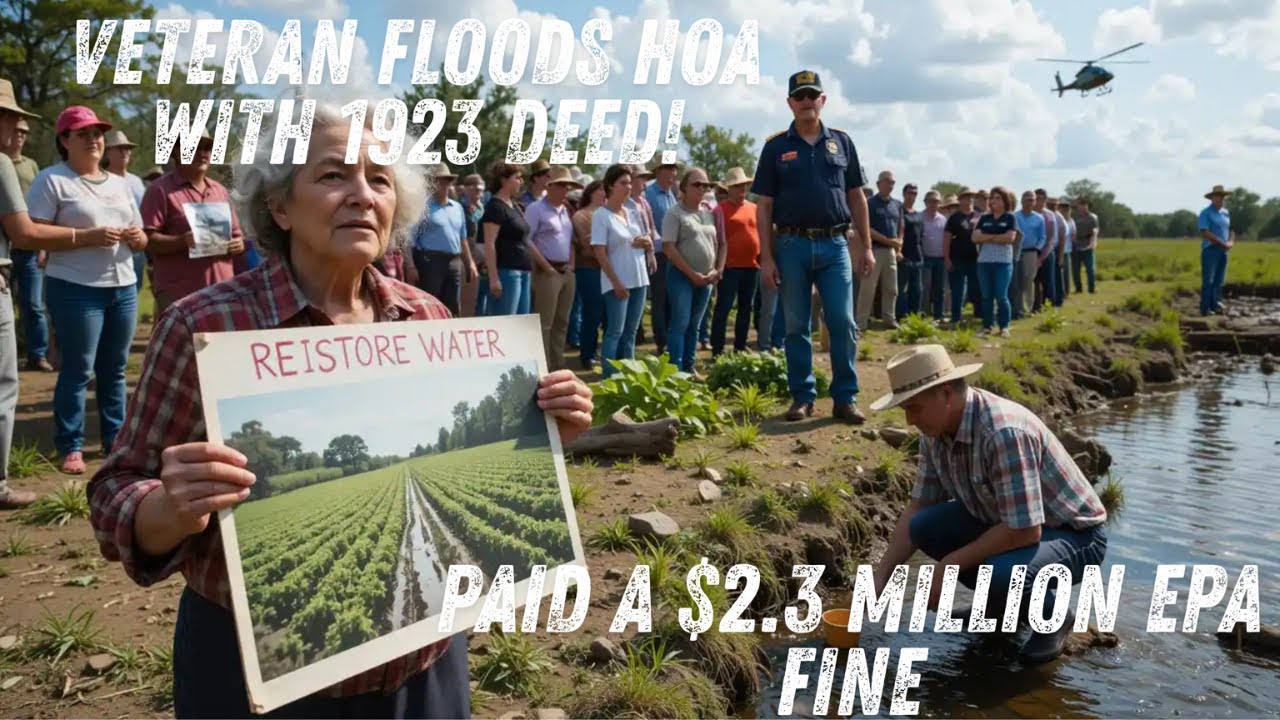 How I Flooded an HOA's Dreams with a 1923 Water Rights Deed: A Texas Veteran&rsquo;s Epic Takedown