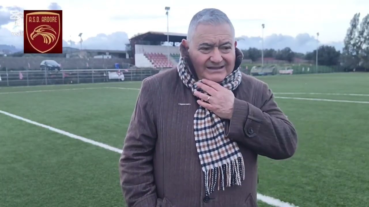 Intervista dopo partita al Presidente Eugenio Minniti - Ardore Calcio