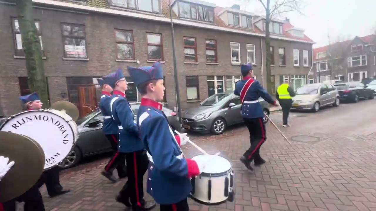 Jeugd Rijnmondband in Schiedam west 2023