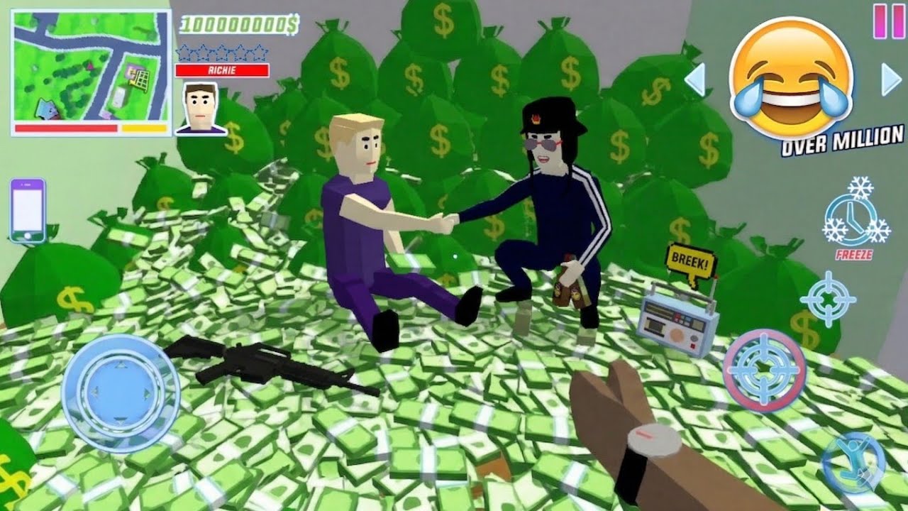 How To Make Fast Money In Dude Theft Wars | All Secret Money Loction | Niruz Gaming 