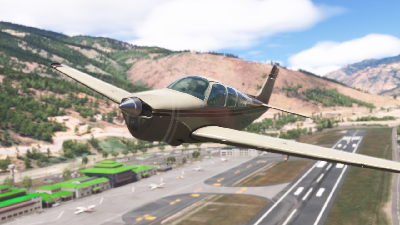 Microsoft Flight Simulator 2024 | First flight in the Carenado Bonanza F33A!