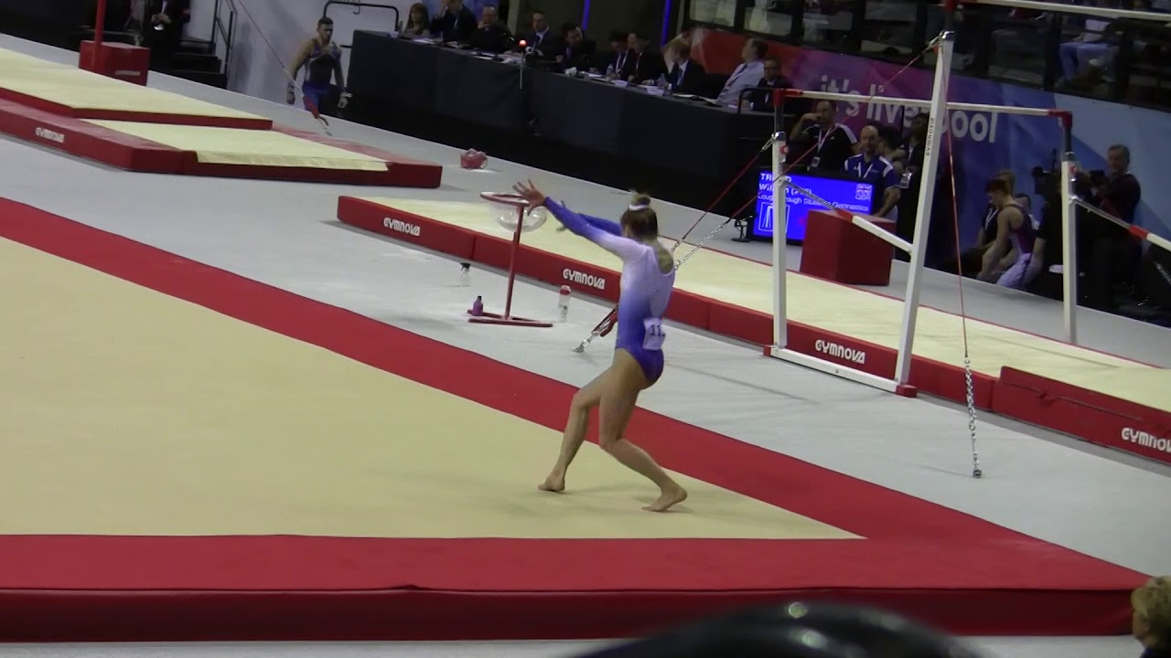 Megan Parker 2017 British Championships - Floor Final 4th place