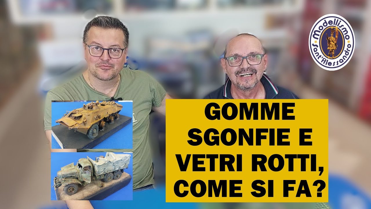 SGONFIAGGIO GOMME E ROTTURA VETRI COME REALIZZARLO SUI VOSTRI KIT? - TUTORIAL CON OSPITE!