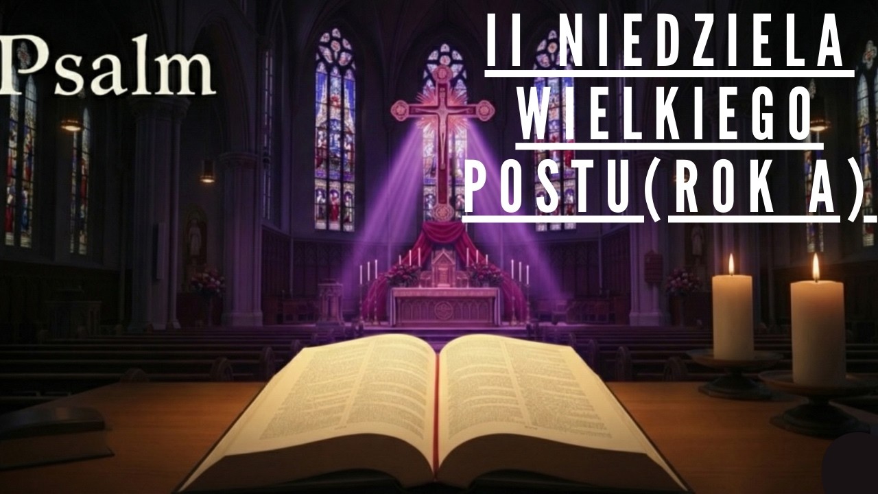 PSALM RESPONSORYJNY II NIEDZIELA WIELKIEGO POSTU I Organistka