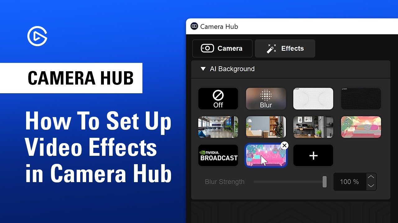 How to Set Up Nvidia Broadcast in Elgato Camera Hub