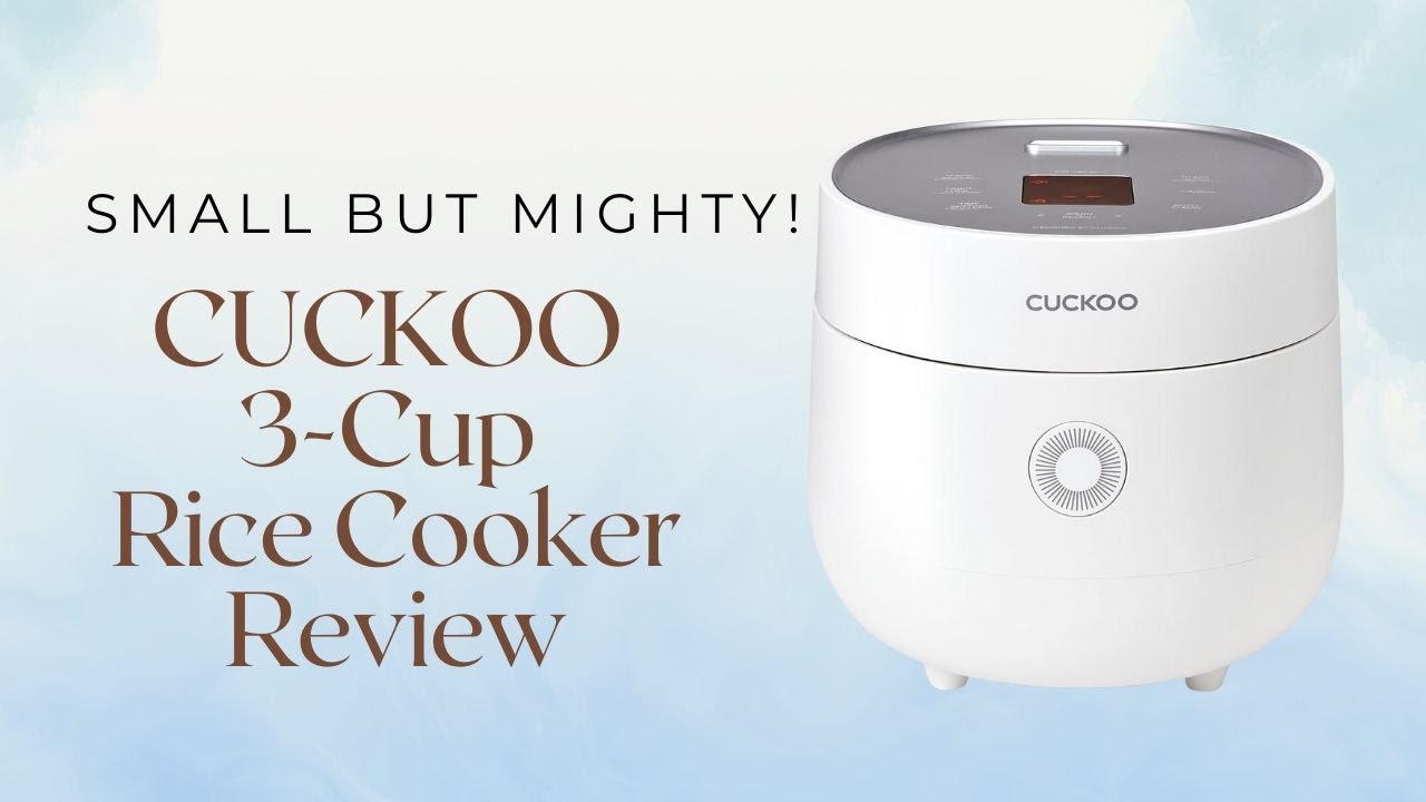 Рисоварка CUCKOO на 3 чашки | Маленький размер, большая мощность!