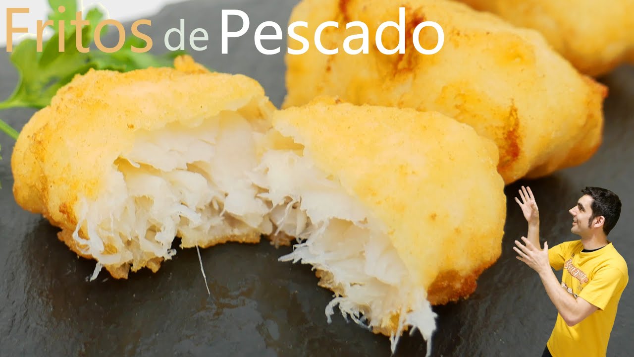 FRITOS de PESCADO 🥟🐠 (SUPER RICO no te lo pierdas) BACALAO crujiente🥟🐠