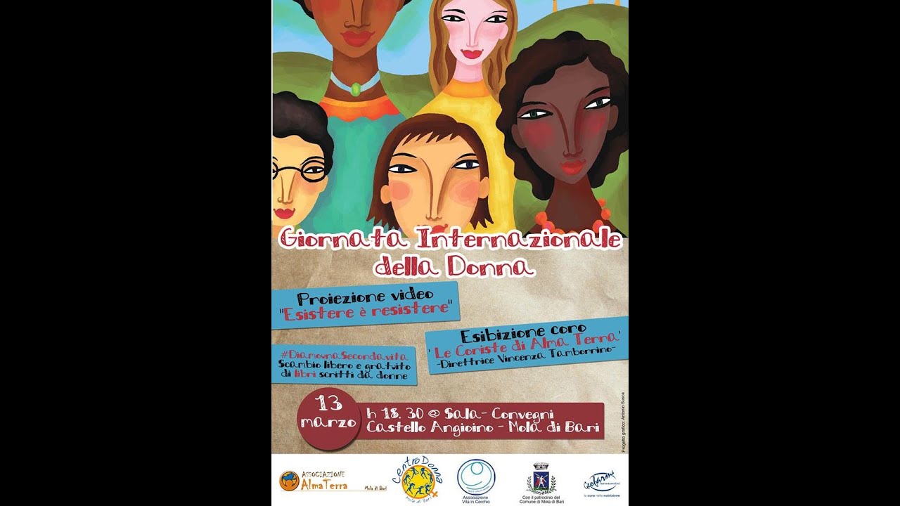 Alma Terra - Giornata Internazionale della Donna - Mola di Bari 13.3.2016 filmaker Gianfranco Moccia