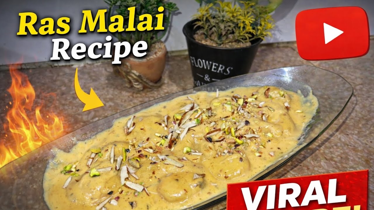 Perfect Rasmalai Recipe 💛 | Soft, Juicy & Creamy | Step by Step