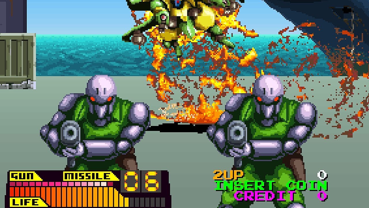 Steel Gunner Longplay (Arcade) [QHD]