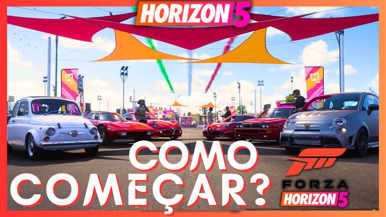 8 DICAS para INICIANTES - Como COMEÇAR no Forza Horizon 5 em 2023