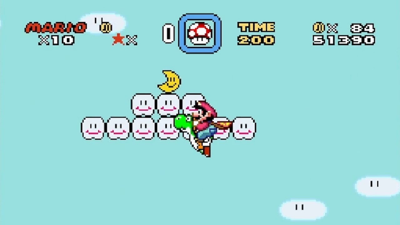 Chocolate Island 1 | Moon Location | Super Mario World