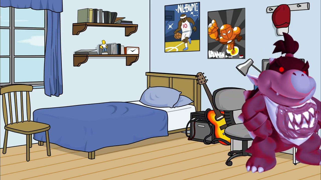 Dark Space Bowser Jr. Goes To Polar Charlie The Anteater's House Without Permission/Grounded