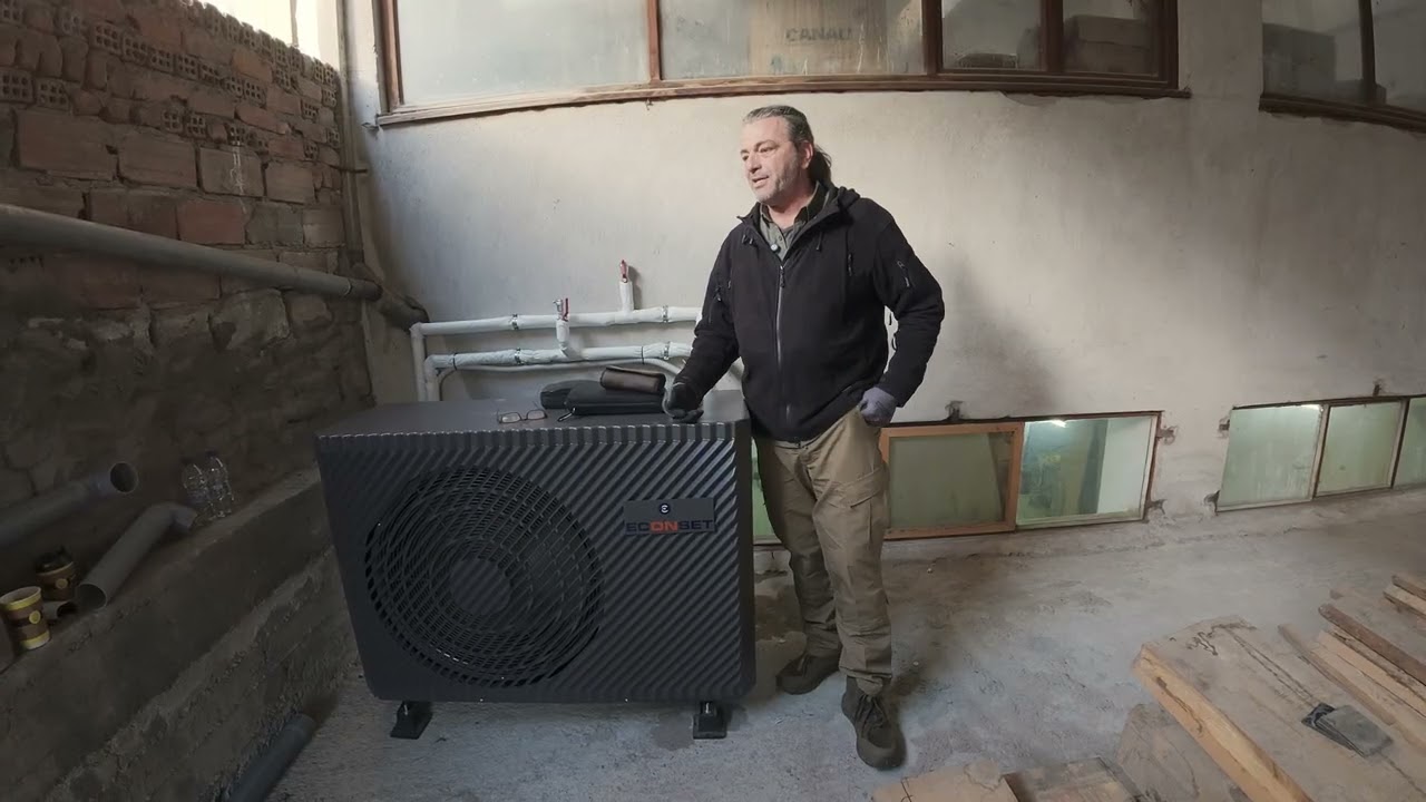 Αντλια θερμοτητας ECONSET στην ομορφη πολη πολη της ΕΔΕΣΣΑΣ μερος δευτερο