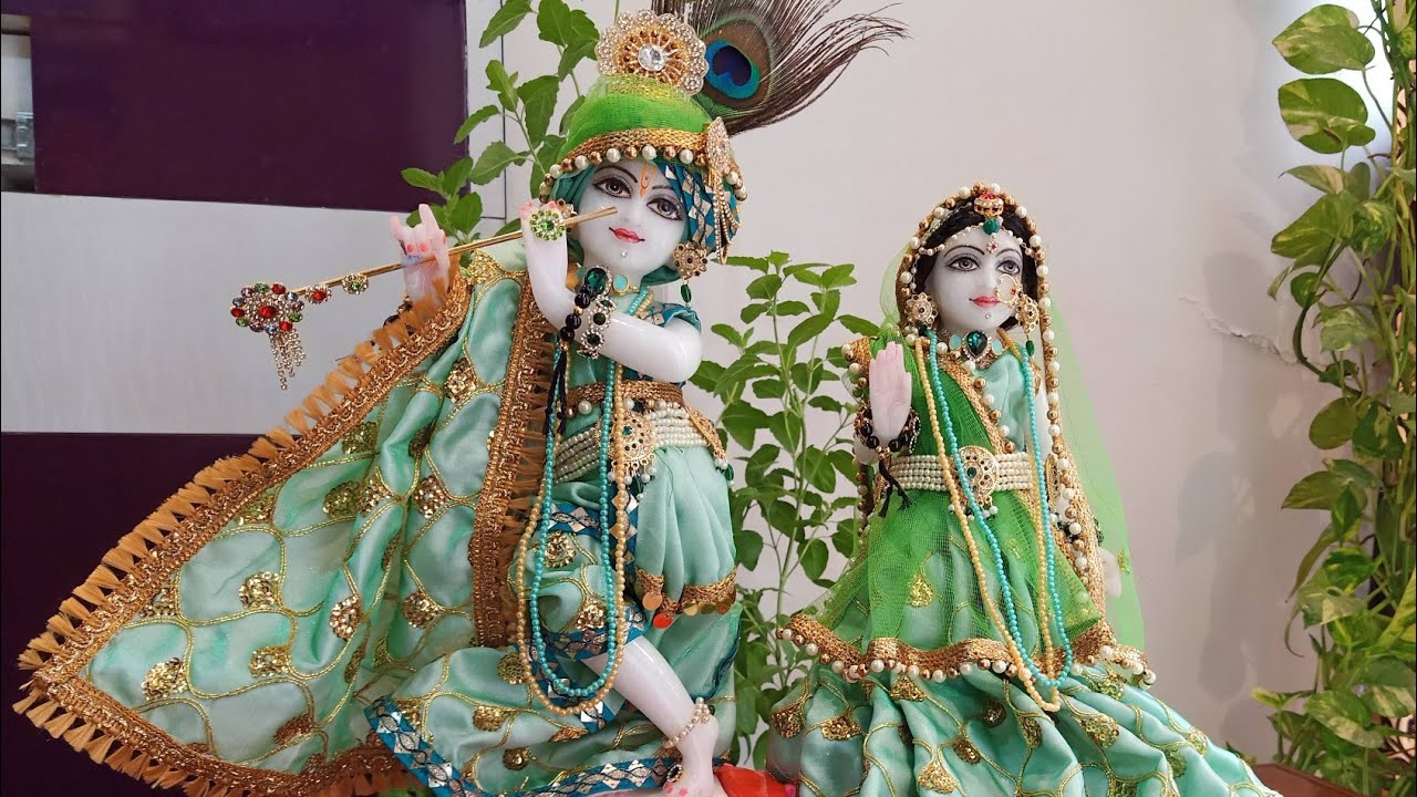 चलो रे मन श्री वृन्दावन धाम जपेंगे राधे राधे नाम || Radha Krishna Manmohak Shringar Darshan