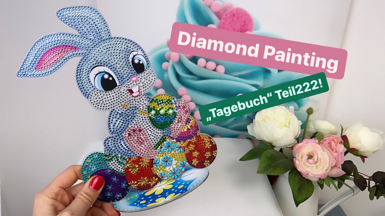 Diamond Painting „Tagebuch“ Teil222!🙃💚 FINALE Secret Pic. 93 & ich zeige euch mein neues Bild 🤩💚