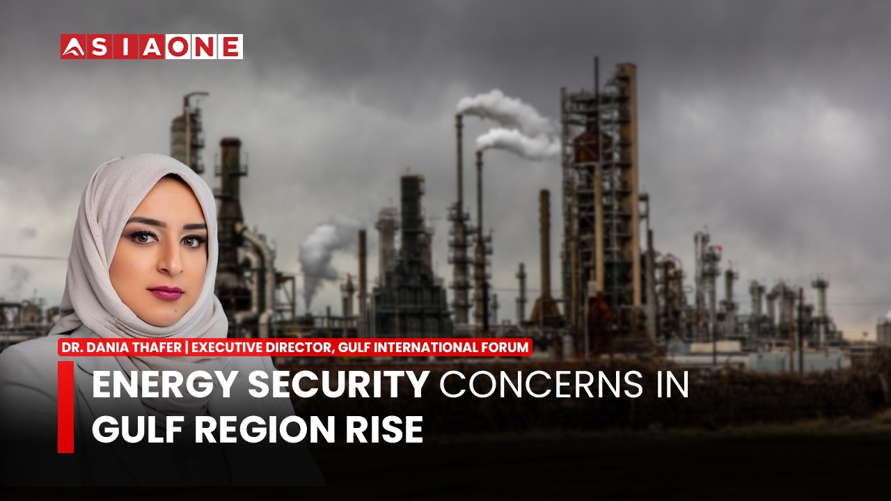 Energy Security Concerns in Gulf Region Rise | Dr. Dania Thafer | Asia One News