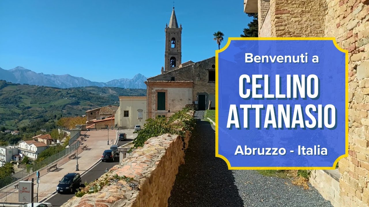 Cellino Attanasio: убежище для души 🇮🇹 🏛️🏘️🏞️ #italia #abruzzo #teramo #walking