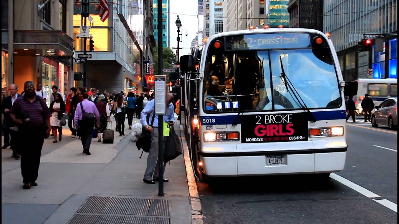 MaBSTOA Bus: The U.N. Bound RTS / Orion 7 HEV M42 at 42nd St & Madison Ave