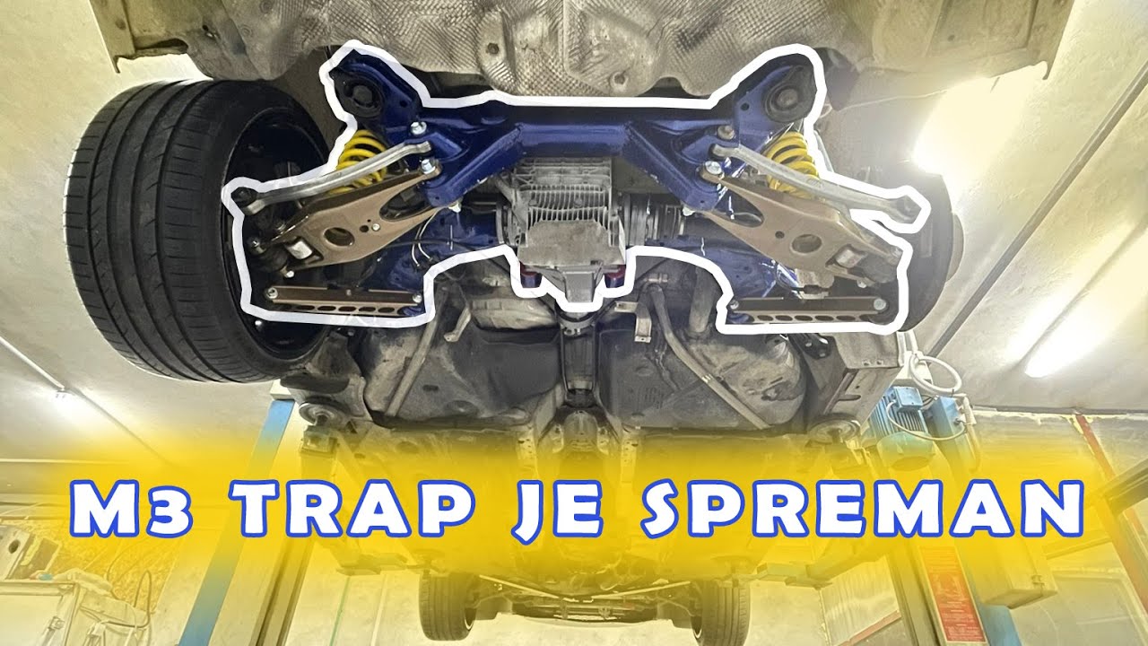 BMW M3 E92 TRAP I DIFERENCIJAL SU MONTIRANI  NA E92 335I