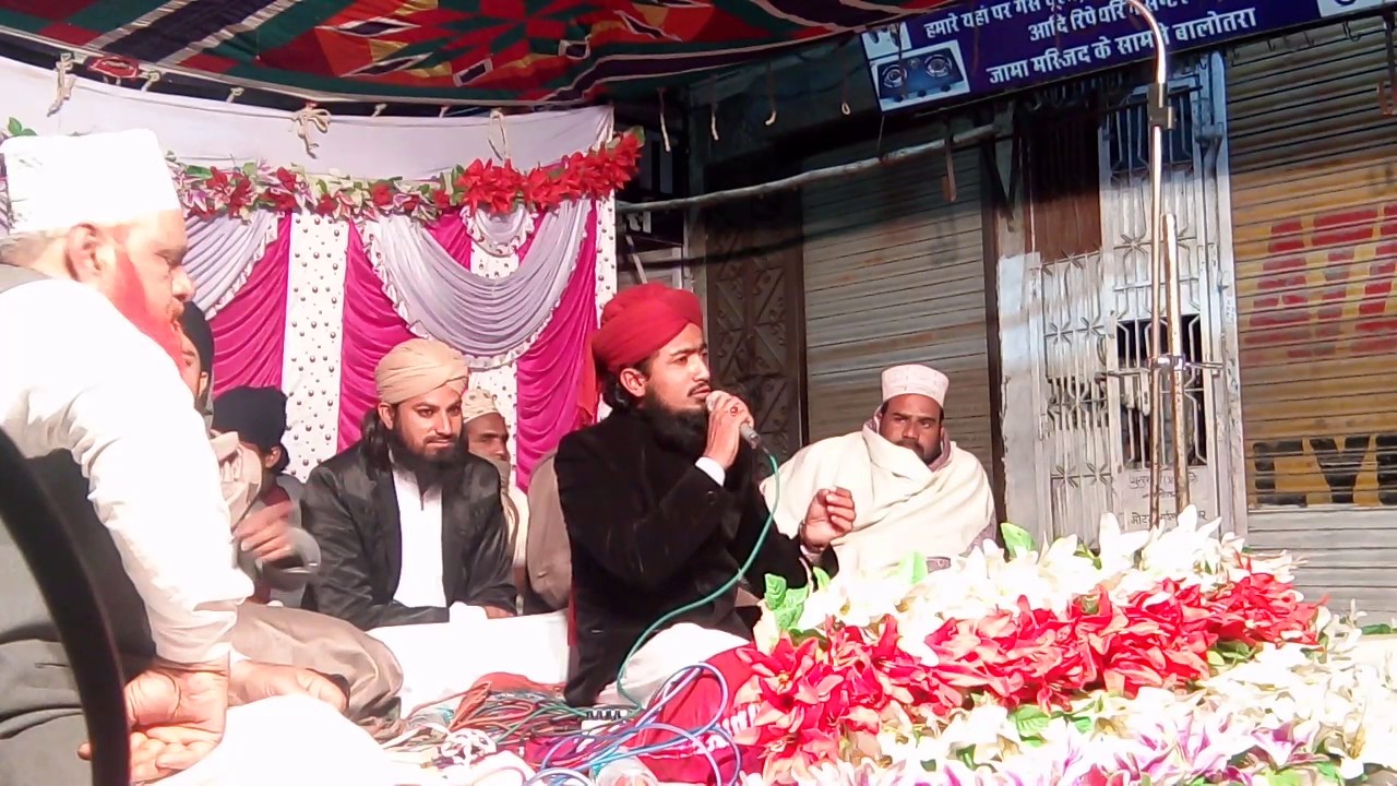 QARI ROSHANDEEN SIDDIQUIE BALOTRA :-SINDHI MANKABAT  E GAUS  E AZAM AT SADAR BAZAR BALOTRA 3.1.17