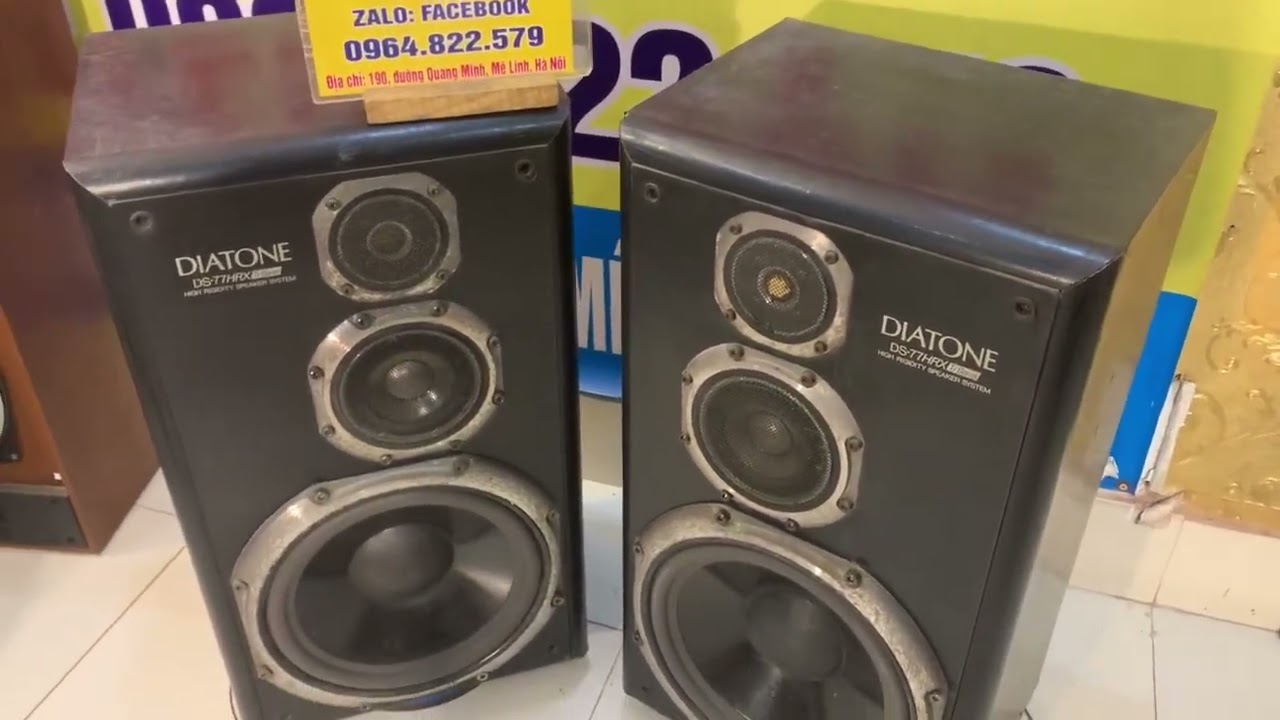 Ngon bổ rẻ loa Diatone DS-77HR bass 31cm, nghe nhạc, hát gia đình:0964822579