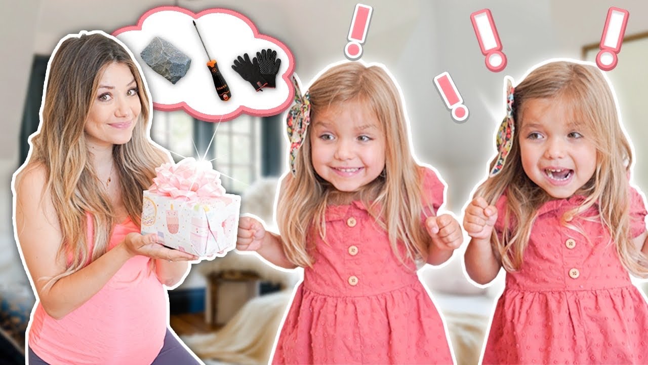 GIVING TAYTUM AND OAKLEY BAD EARLY BIRTHDAY GIFTS *HILARIOUS REACTION*